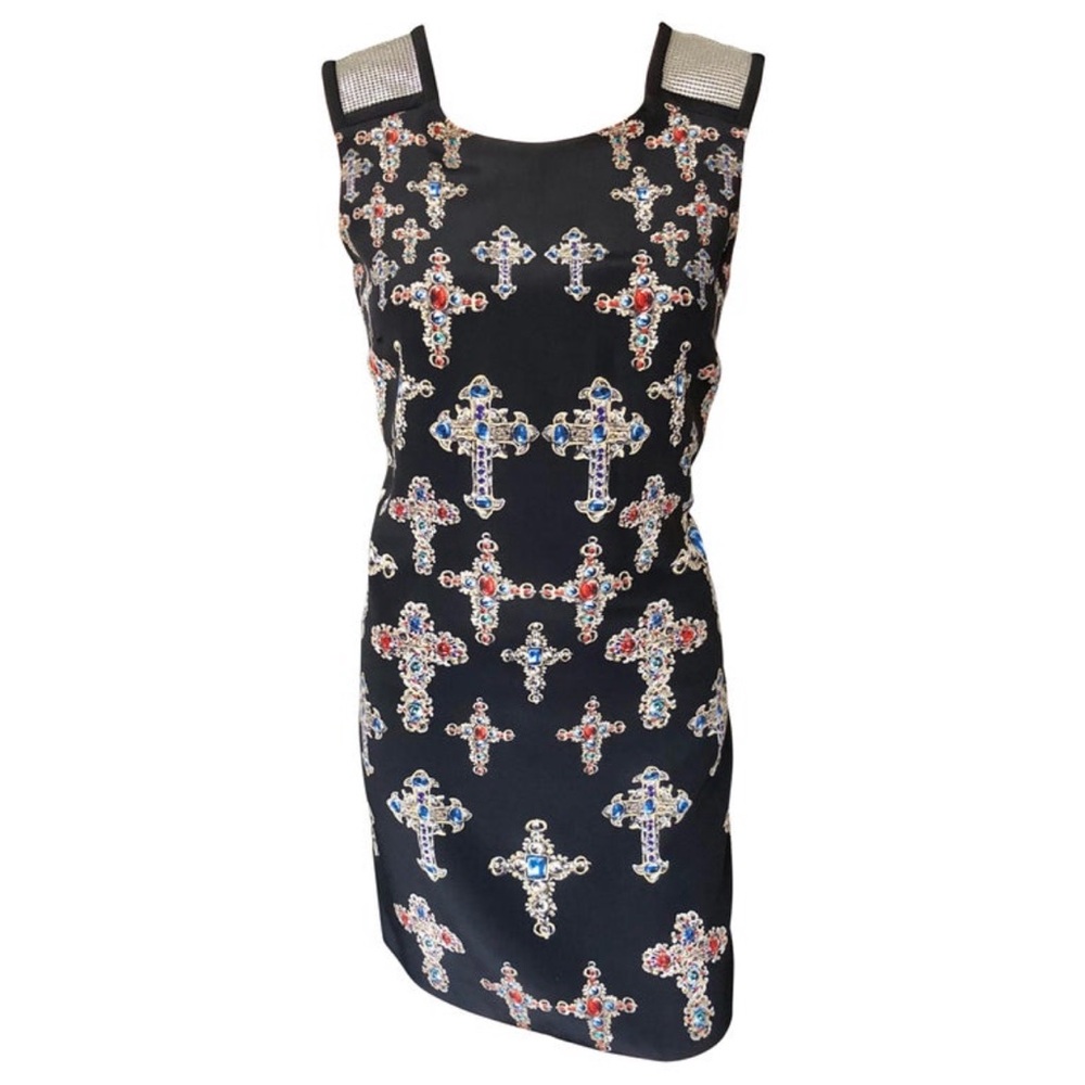 VERSACE FW 2012 RUNWAY GOTHIC PRINT DRESS - Picture 2 of 7